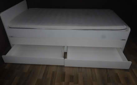 Photo of free Single bed with pull-out underneath (Oxgangs EH13) #4