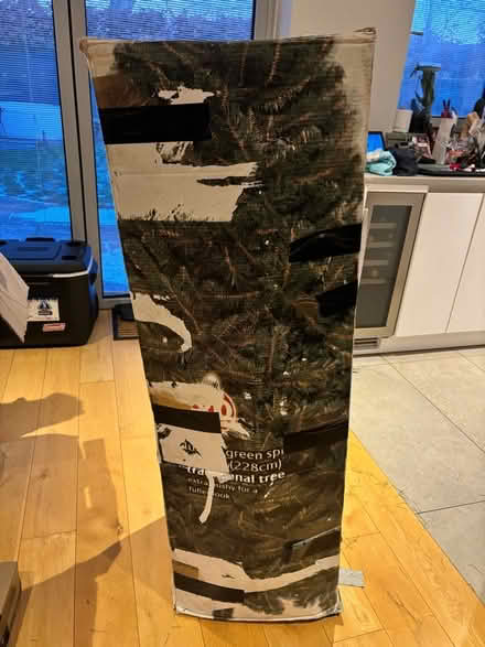 Photo of free Artificial 2.88m (~7.5ft) Christmas Tree (Clothall Common SG7) #4