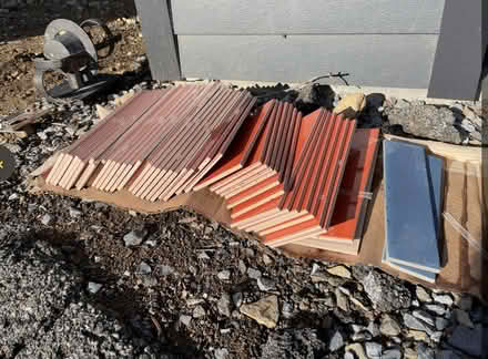 Photo of free Ceramic Tile - New Orange Subway (Pound Ridge) #2