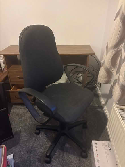 Photo of free Desk and office chair (Saint George's CO2) #2