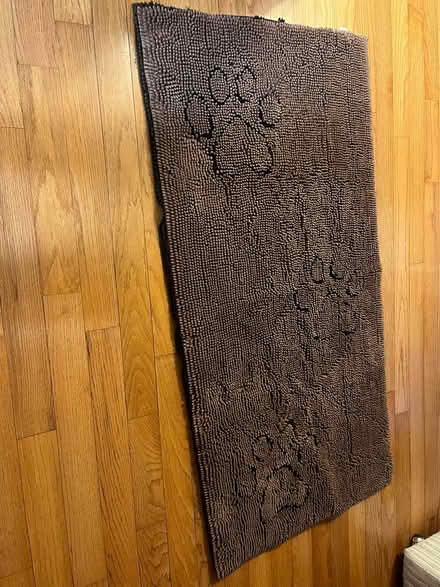 Photo of free chenille paw-print rug runners (Derwood, MD) #1