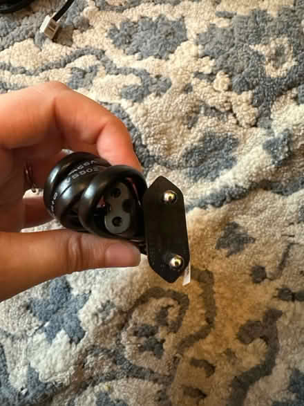 Photo of free EU two pin plug (Hammersmith W6) #1