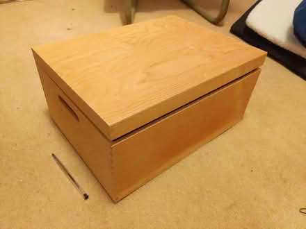 Photo of free Wooden storage box (St Andrews KY16) #1