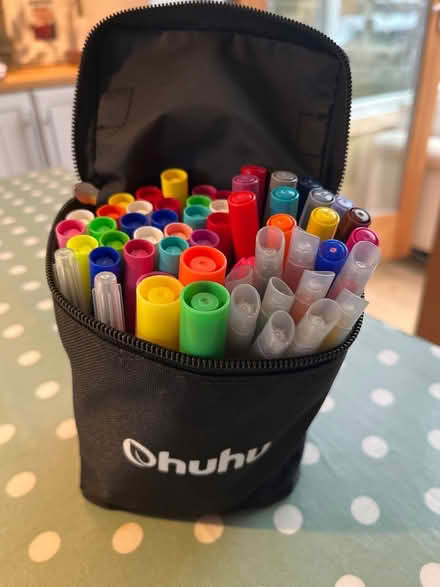 Photo of free Felt tip pens (Buxton Central SK17) #1