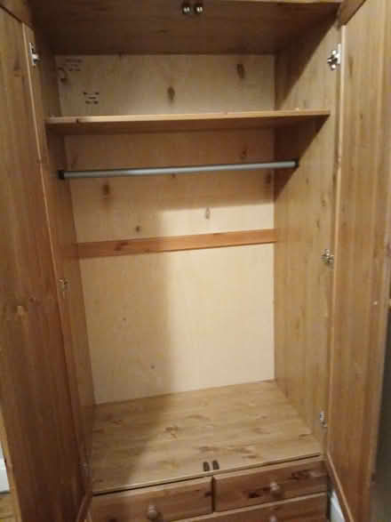 Photo of free Pine wardrobe. Taken apart (Central Lancaster LA1) #4