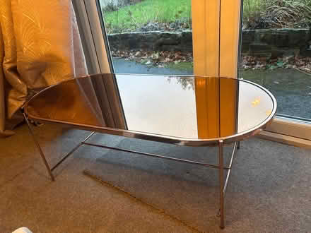 Photo of free Rose gold coffee table (LS19 rawdon.) #1
