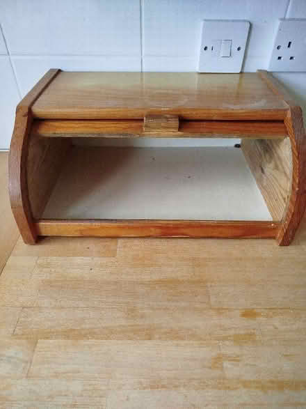 Photo of free Wooden Bread Bin (Catton NR6) #2