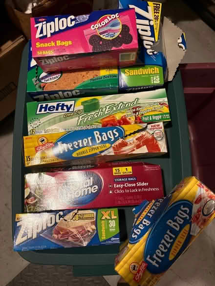 Photo of free Misc sized sealable bags (Oradell, NJ) #1