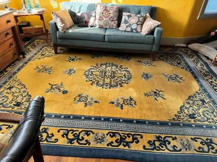 Photo of free large wool rug (west end Alameda) #1