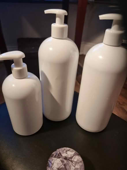 Photo of free White plastic dispensers (stroud green N4) #1