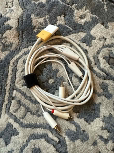 Photo of free 3 pin to iPad/lightning cable (Hammersmith W6) #1