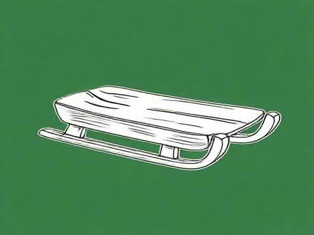 Photo of Wooden Children's Sledges or Toboggans (Allhallows CA7) #1