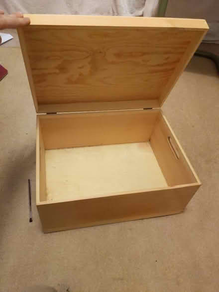 Photo of free Wooden storage box (St Andrews KY16) #2
