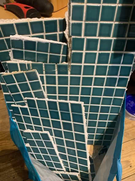 Photo of free Turquoise wall tiles (Harrogate) #1