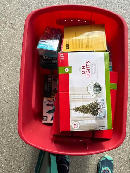 Photo of free Huge assortment of Christmas lights (North Barrington) #2