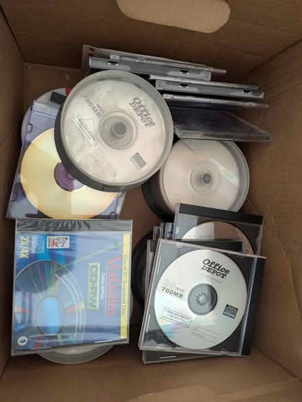 Photo of free Box of blank CDs (La Barranca and Elena) #1