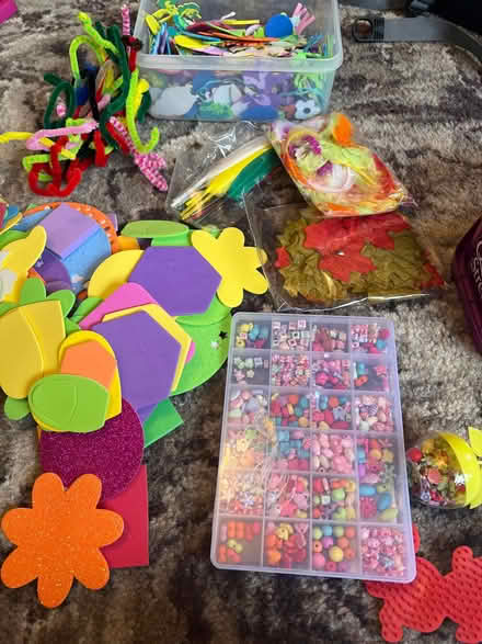 Photo of free Assortment of kids craft materials (Trefonen SY10) #3