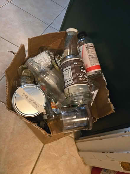 Photo of free Empty glass jars and bottles (Inwood Forest) #1