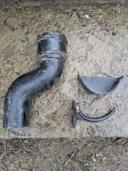 Photo of free Cast iron guttering pieces (Beckley OX3) #1