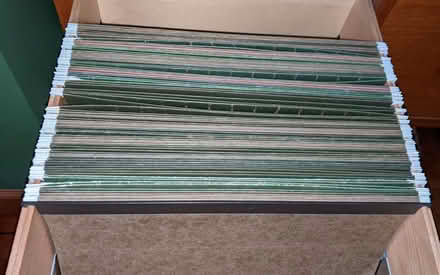 Photo of free Pendaflex hangers (Groton) #1