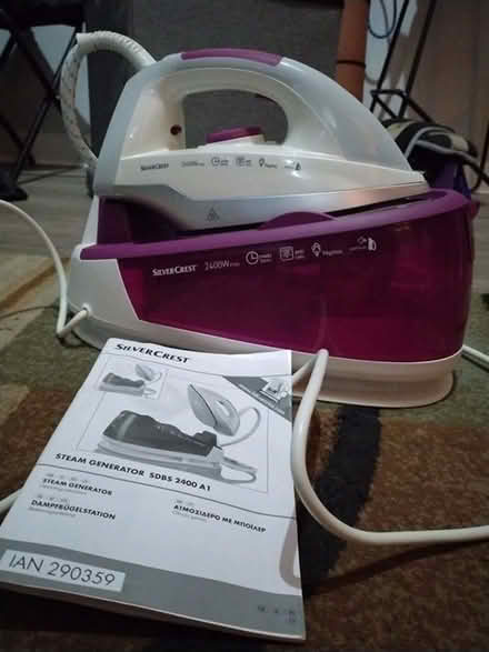 Photo of free Silvercrest Steam Iron (Cardiff CF24) #3