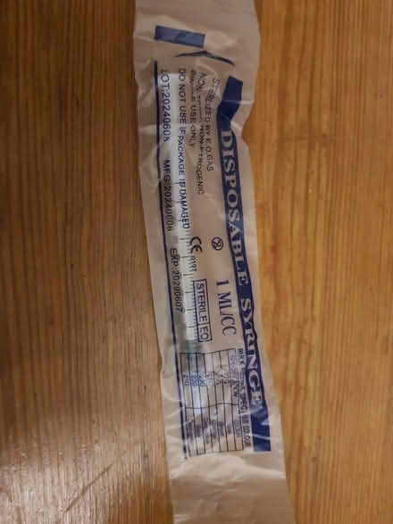 Photo of free Syringe for Calostrum x5 (N2 East Finchley) #1