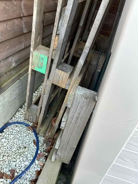 Photo of free Pallets and wide PVC pipe (Carterknowle S7) #2