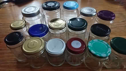 Photo of free Empty jars with lids variety of sizes (Nash Mills WD4) #1