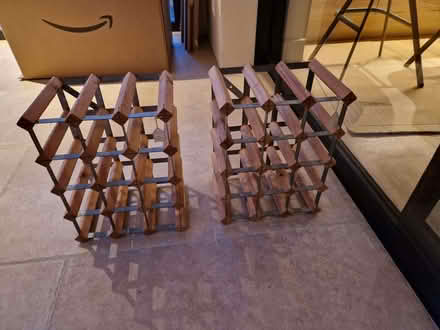 Photo of free 3 wine racks (Datchworth SG3) #1