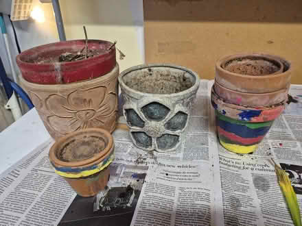 Photo of free plant pots - clay type (20817) #2