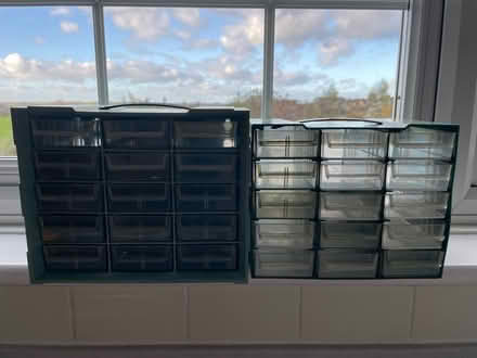 Photo of free 2 small multidrawer storage units (Epping CM16) #1