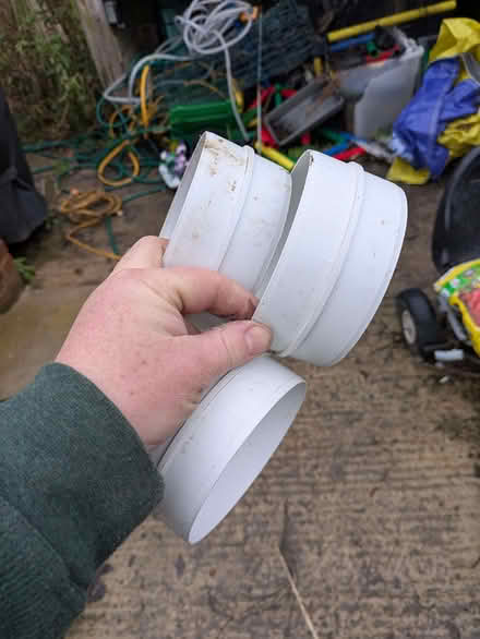 Photo of free Ventilation tube plus three straight connectors (Beckley OX3) #3