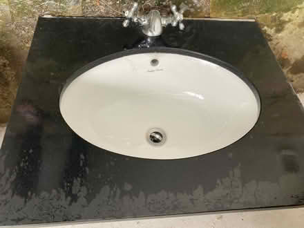 Photo of free An under counter basin, stainless steel taps. (Earls Court SW5) #1