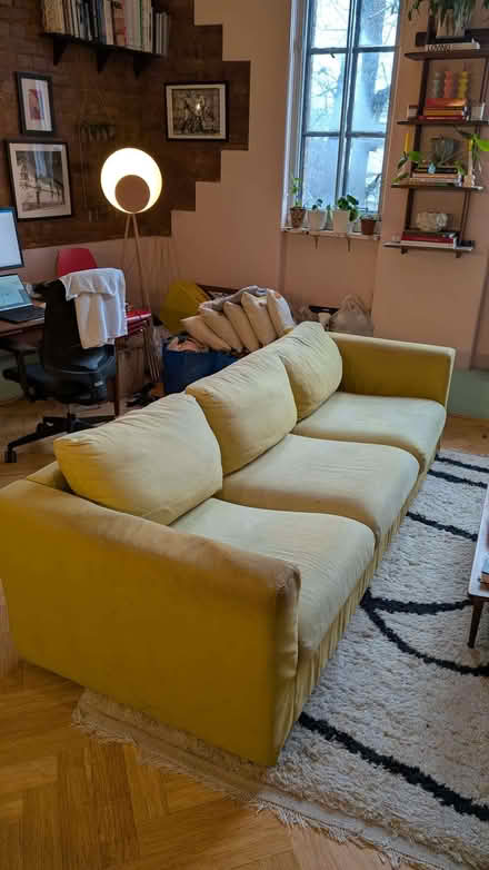 Photo of free Three seater sofa (Hackney E8) #1