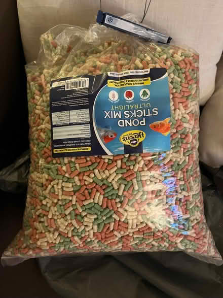 Photo of free Large bag of fish food (Wirksworth DE4) #1