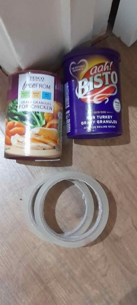 Photo of free Gravy granules and tape.the tape keeps ripping . Maybe you (Welling DA16) #1