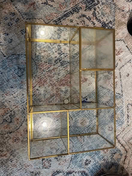 Photo of free Glass and metal organiser (Burham Rochester) #1