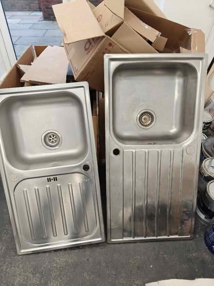 Photo of free Two kitchen sinks (Wheathampstead AL4) #1