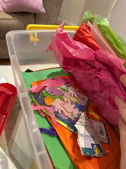 Photo of free Assorted arts and crafts bits (KT13) #2