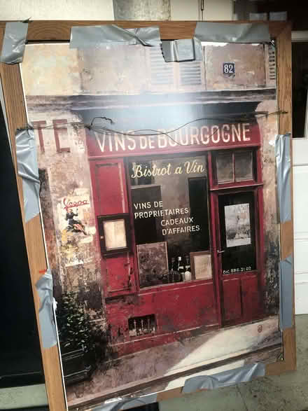 Photo of free Large picture frame approx 70 x 100 cm (Sprowston NR7) #3