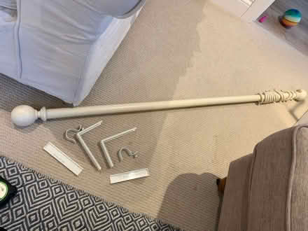 Photo of free Wooden Curtain pole & brackets (Bosham, PO18) #3