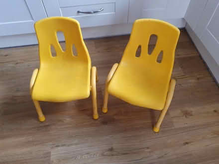 Photo of free 2 x Childrens chairs (Vicars cross CH3) #1