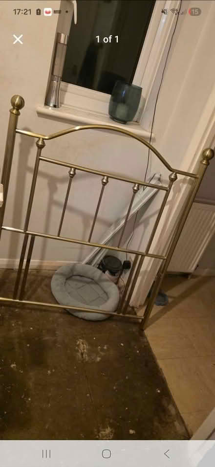 Photo of free Gold headboard (Romford RM6) #1