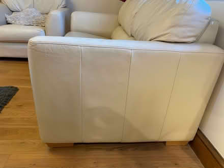 Photo of free 3-Pieces Cream Leather Sofa Set (Stubbington PO14) #3