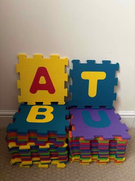 Photo of free Foam letter squares for kids nursery/playroom (Westhampnett PO19) #1