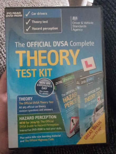 Photo of free DVLA theory test kit CD - 2014/15 (Newtongrange, EH22) #1