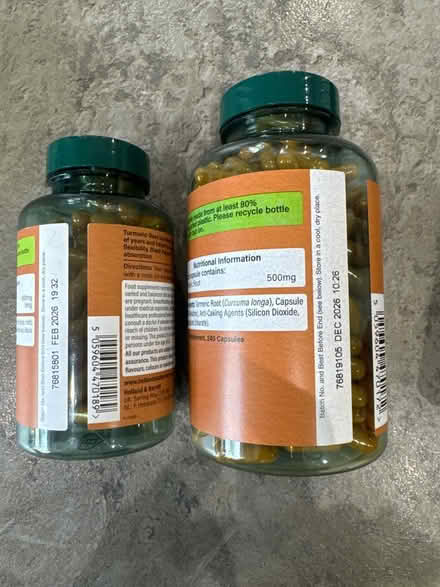 Photo of free Turmeric tablets (Hitchin (South)) #2