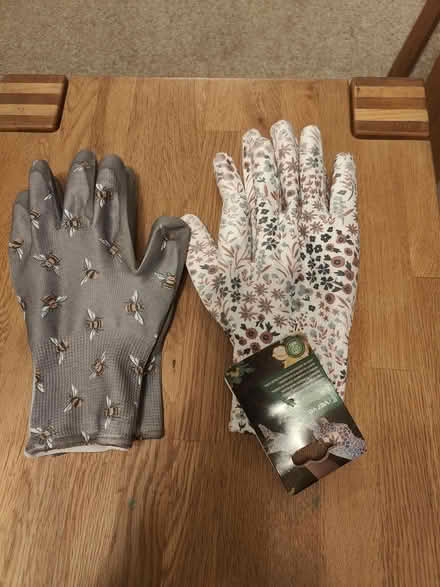 Photo of free 2 sets of gardening gloves (Derby DE24) #1