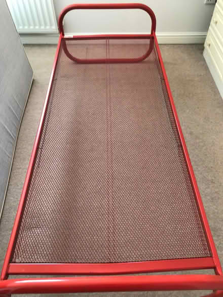 Photo of free Small 2'6" single bed frame (Collingtree) #3
