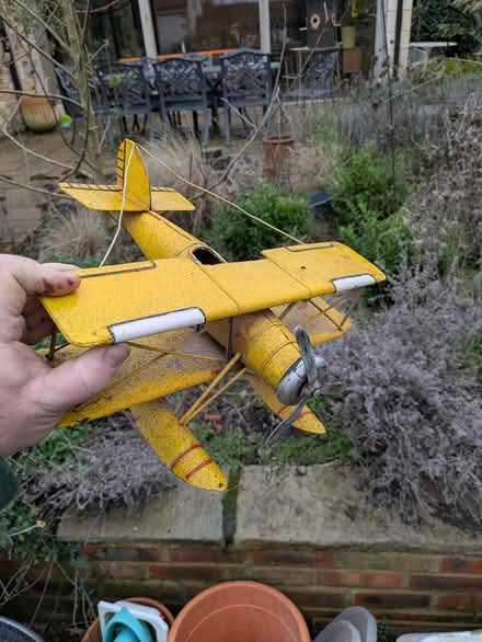 Photo of free Metal Ornament Plane (Beckley OX3) #1